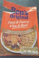 Saveur de crème de champignons
