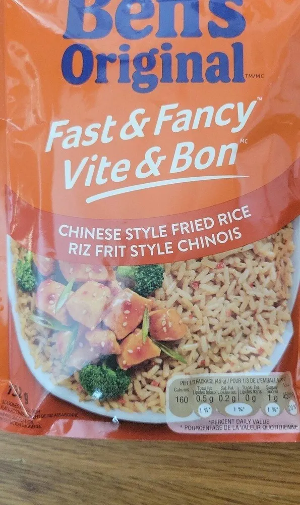 Riz frit style chinois