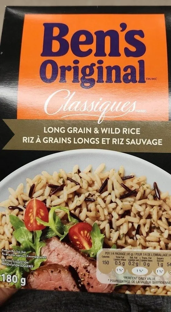 Ben's original classique long grain  wild rice