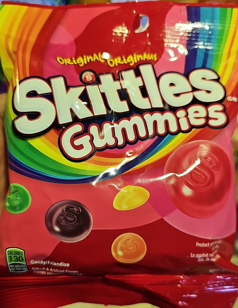 Skittles gummy