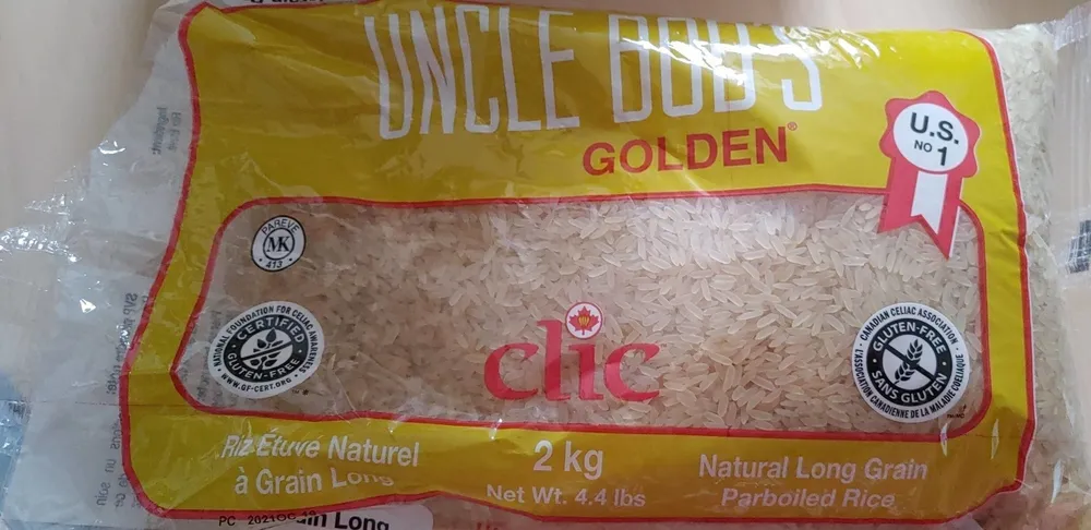 Riz étuvé naturel à grain long