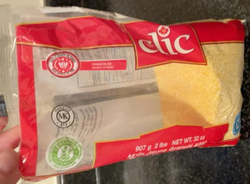 Yellow corn meal #250
