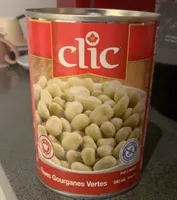 Fèves gourganes vertes