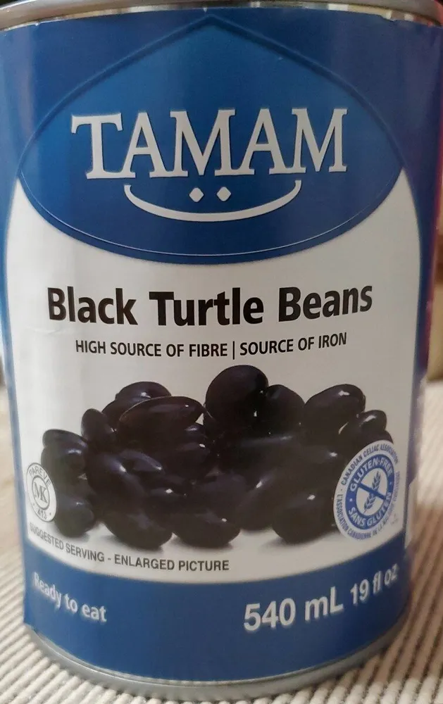 Black turtle beans