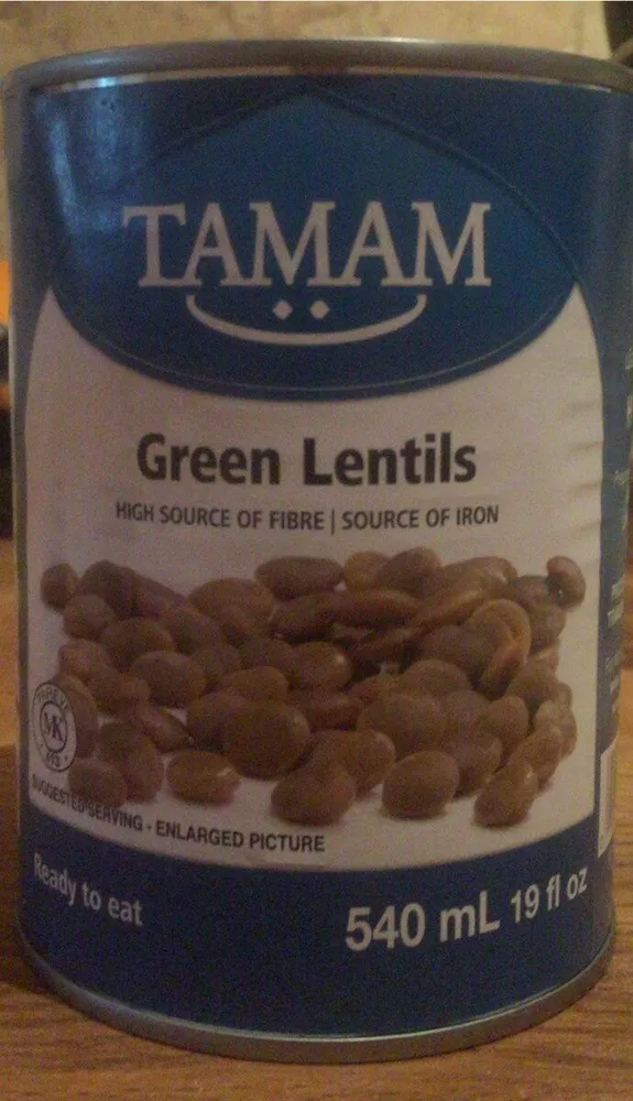 Lentilles vertes