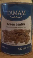 Lentilles vertes