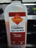 Fresh Pressed Cranberry Apple Cider Blend