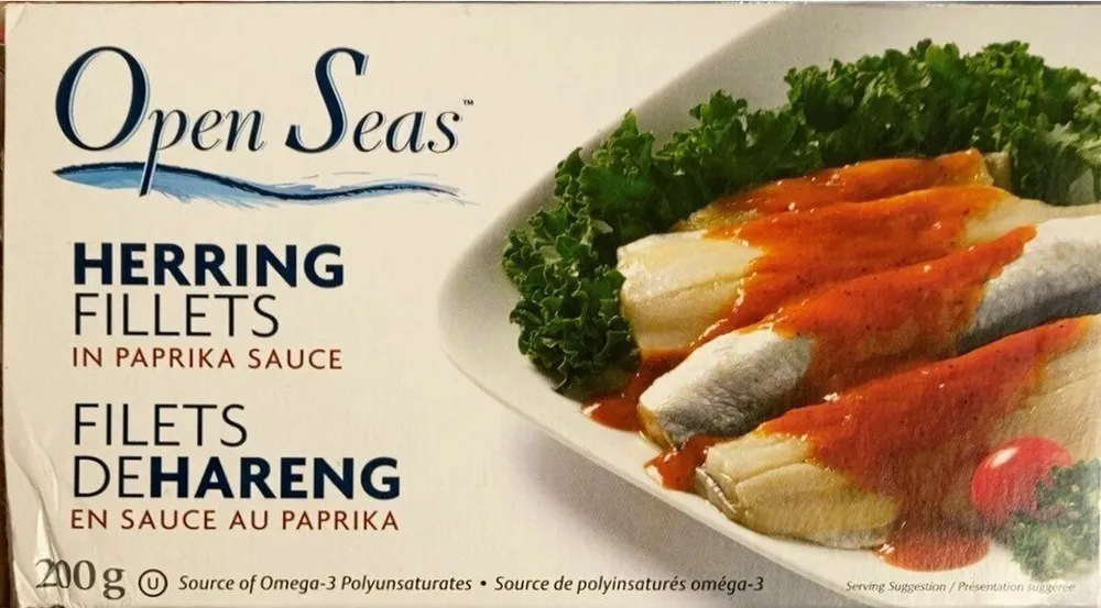 Herring Fillets in Paprika Sauce