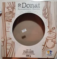 Tarte pacanes sucres sirop d'érable