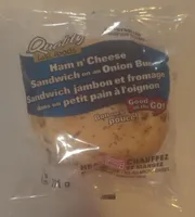 Ham n' Cheese Sandwich on an Onion Bun