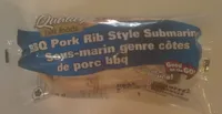 BBQ Pork Rib Style Submarine