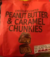 Chocolate Coated Peanut Butter & Caramel Chunkies