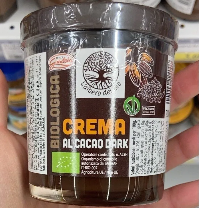 Crema al cacao dark