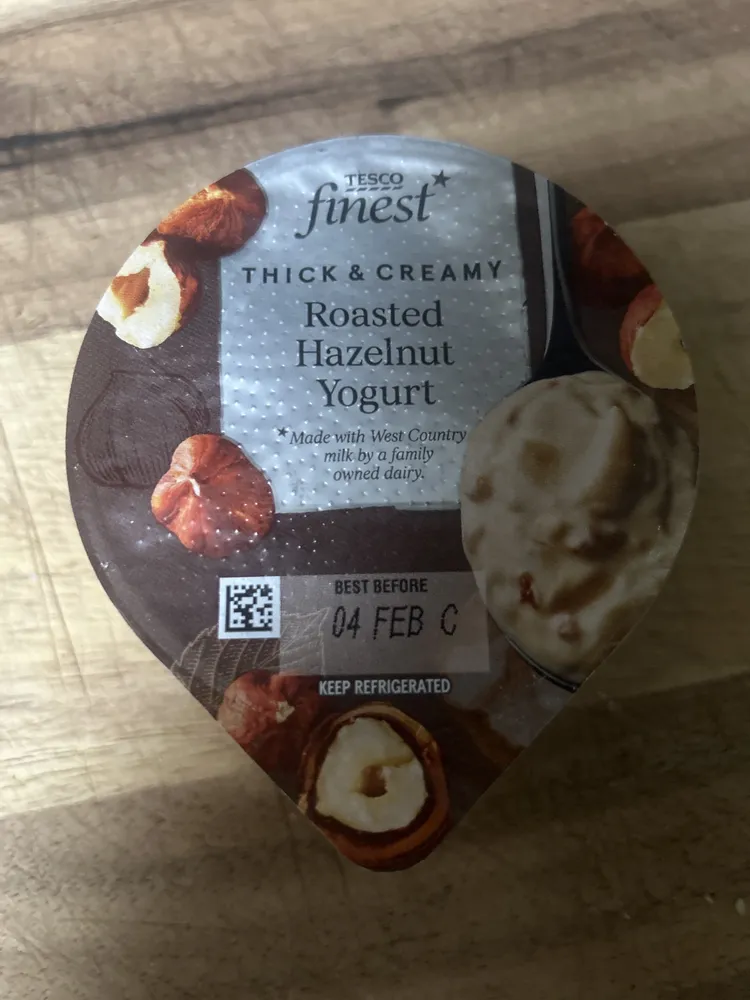 Thick & Creamy Roasted Hazelnut Yogurt