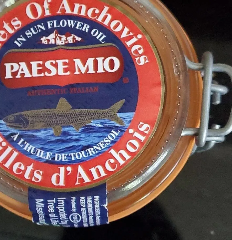 Filets d'anchois
