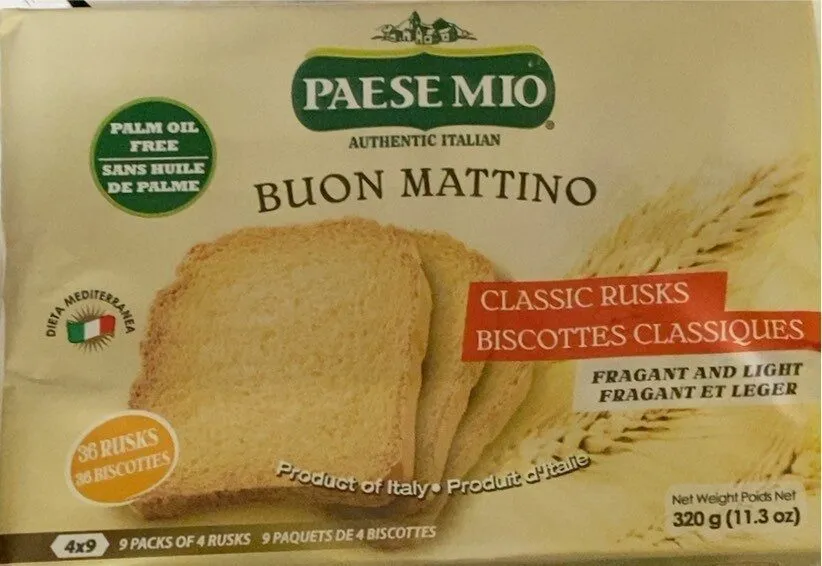 Biscottes classiques