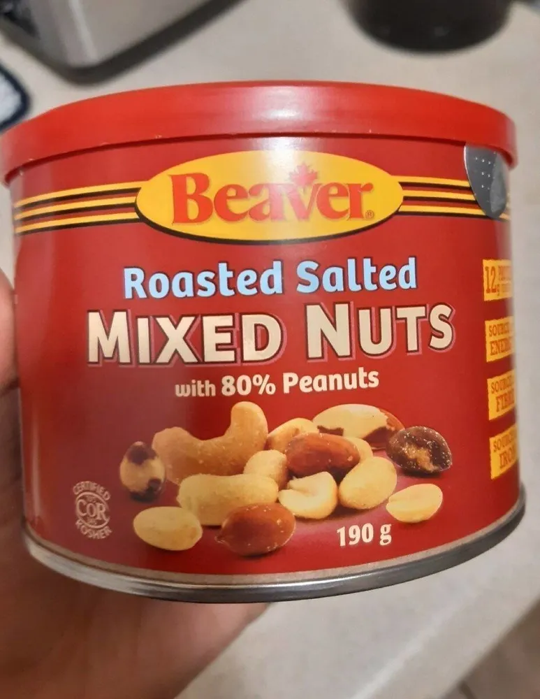 Mixed peanuts
