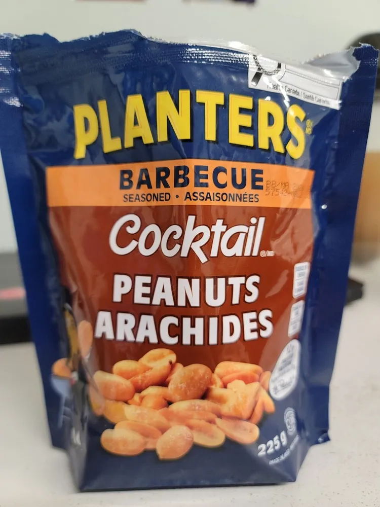 Cocktail Peanuts Barbecue Seasoned