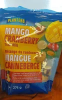 Mango cranberry trail mix