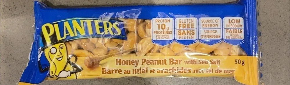 Honey Peanut Bar with Sea Salt
