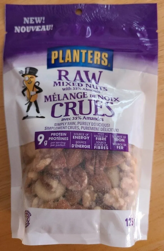 Planters Raw mixed Nuts (with 35% Almonds)