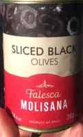 Sliced black olives