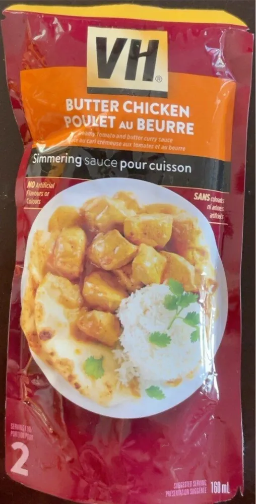 Sauce VH poulet au beurre