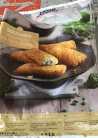 Crujientes de patatas con queso y espinacas