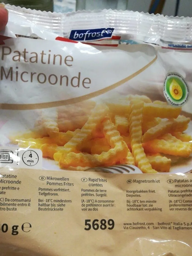 Patatine Microonde