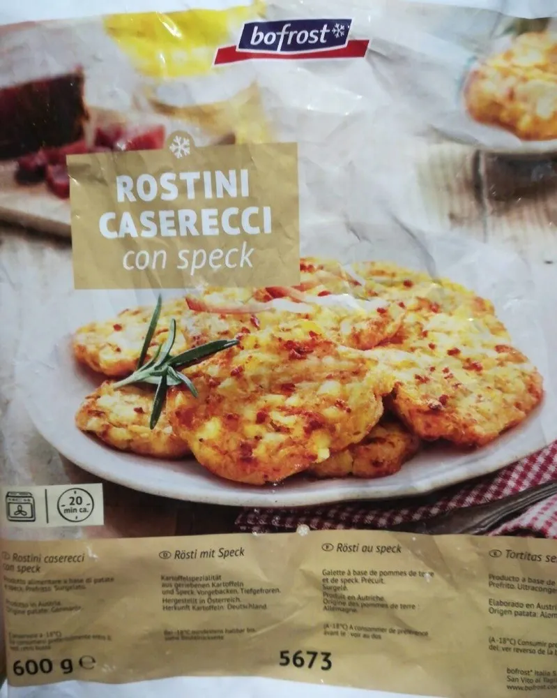 Rostini casarecci con speck