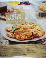 Rostini casarecci con speck