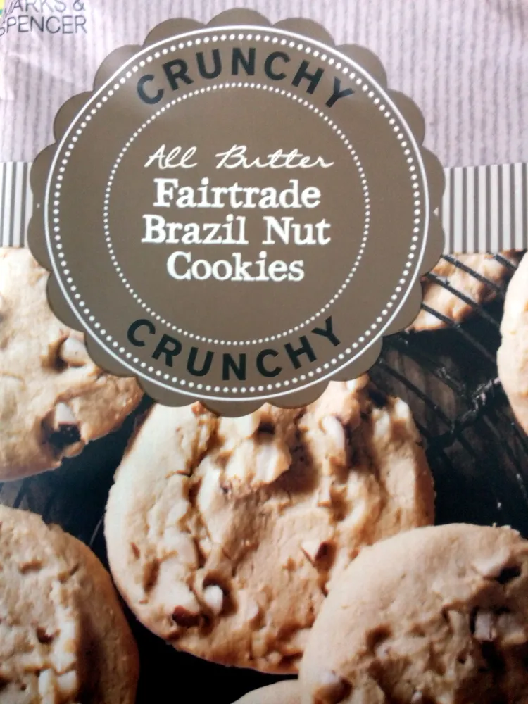 All Butter Fairtrade Brazil Nut Cookies