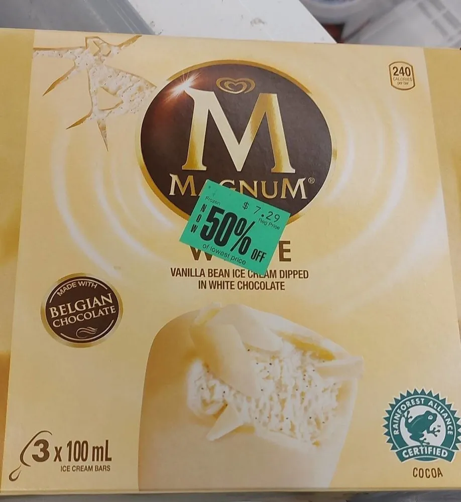 Vanilla bean ice cream