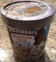 Chocolate Chip Cookie Dough Core Ice Cream