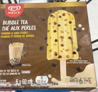 Bubble tea pudding and boba pearls