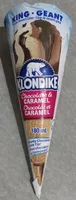 Chocolate & Caramel Frozen Dessert Cone