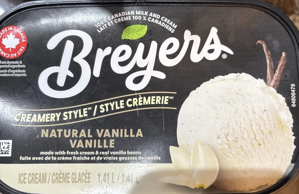 Creamery Style Natural Vanilla Ice Cream