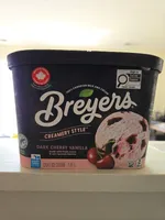 Dark Cherry Vanilla Light Ice Cream