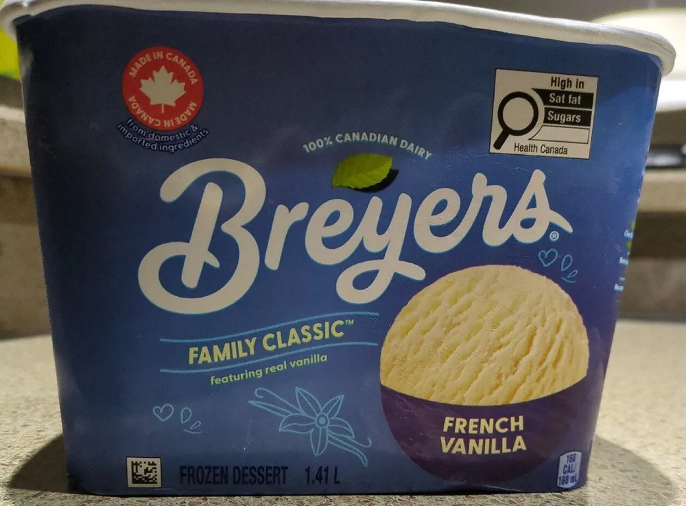 Breyers Family Classic French vanilla
