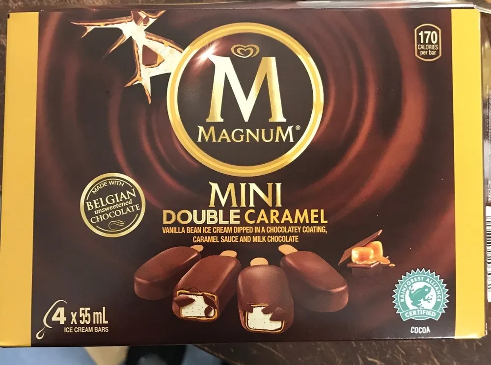Mini magnum double caramel