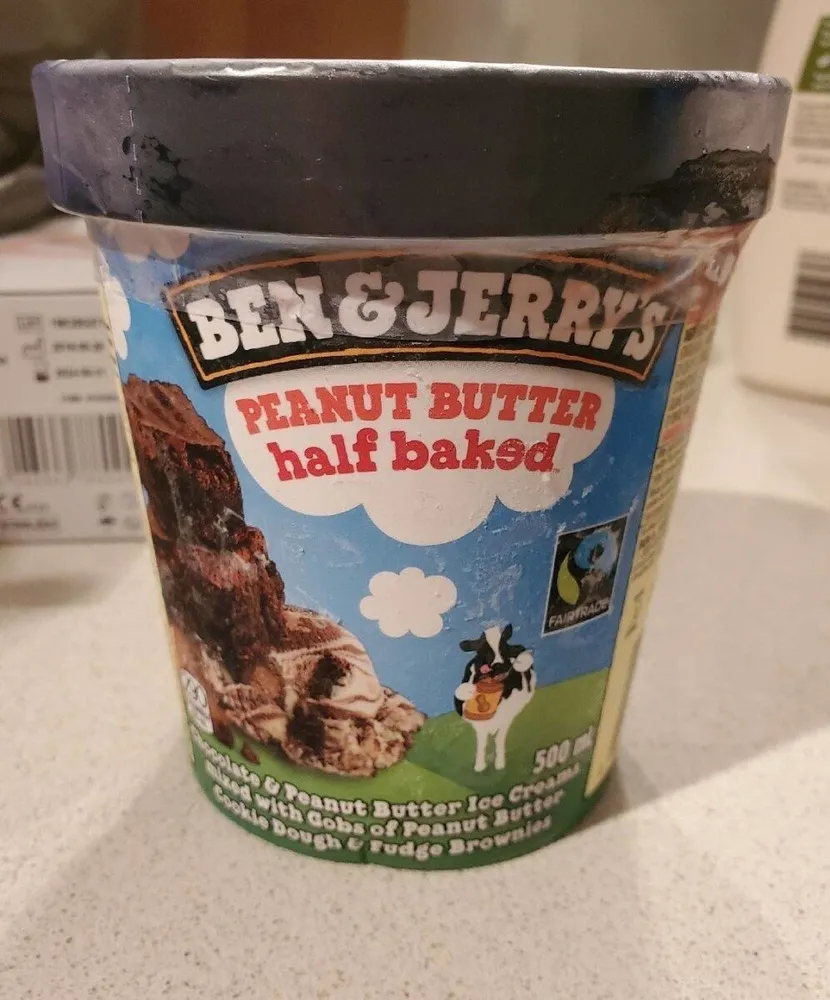 Peanut Butter Half Baked