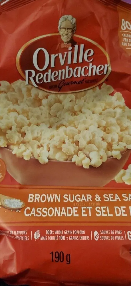 Brown sugar and sea salt pop-corn