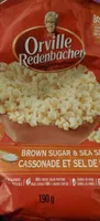 Brown sugar and sea salt pop-corn