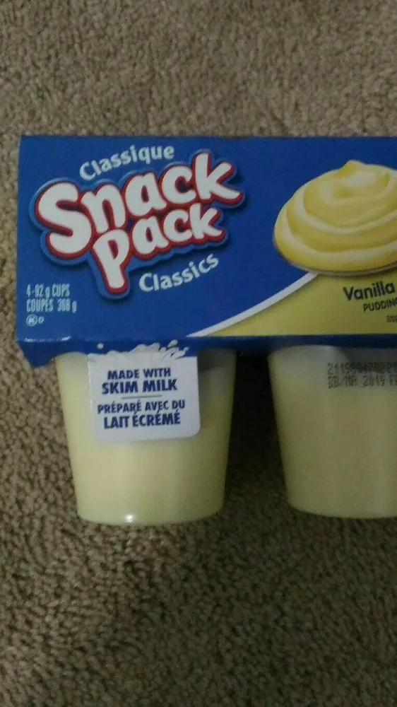 Vanilla Pudding