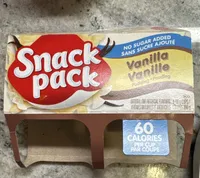 Snack Pack Vanilla Pudding