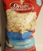Simply salted popcorn
