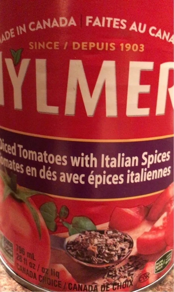 Diced Tomatoes with Italian Spices
