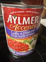 Accents Garlic & Olive Oil Petite Cut Stewed Tomatoes