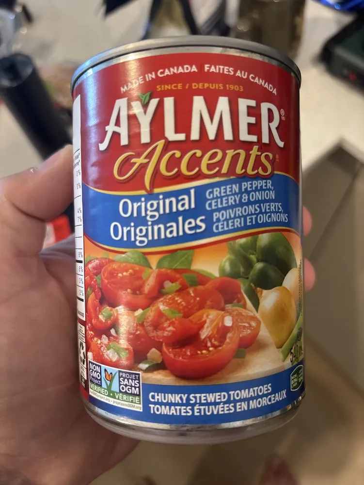 Accents Original Green Pepper, Celery & Onion Chunky Stewed Tomatoes