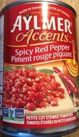 Spicy Red Pepper, Petite Cut Stewed Tomatoes